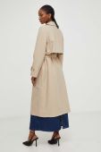 Тренч Answear Lab жіночий колір бежевий перехідний (3452211)