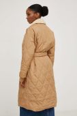 Куртка Answear Lab жіноча колір бежевий перехідна (3535143)