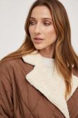 Куртка Answear Lab жіноча колір коричневий перехідна (3535146)