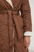Куртка Answear Lab жіноча колір коричневий перехідна (3535146)