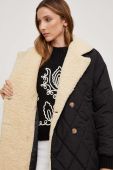 Куртка Answear Lab жіноча колір чорний перехідна (3535140)