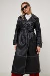Пальто Answear Lab жіночий колір чорний перехідний двобортний (3560720) Пальто Answear Lab жіночий колір чорний перехідний двобортний (3560720)