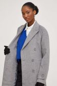 Пальто з вовною Answear Lab колір сірий перехідний двобортний (3569067)
