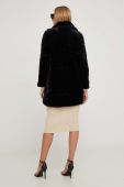 Пальто Answear Lab жіночий колір чорний перехідний (3586553)
