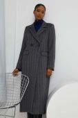 Пальто з вовною Answear Lab колір сірий перехідний (3633805)