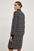 Пальто Answear Lab жіночий колір чорний перехідний (3615476)