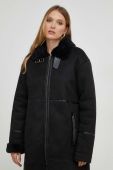 Куртка Answear Lab жіноча колір чорний перехідна (3642882)