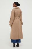 Пальто Answear Lab жіночий колір коричневий перехідний (3648821)
