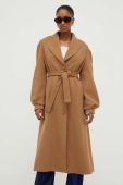 Пальто Answear Lab жіночий колір коричневий перехідний (3648825)