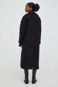 Пальто Answear Lab жіночий колір чорний перехідний двобортний (3622838) Пальто Answear Lab жіночий колір чорний перехідний двобортний (3622838)
