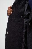 Пальто Answear Lab жіночий колір чорний перехідний двобортний (3622838) Пальто Answear Lab жіночий колір чорний перехідний двобортний (3622838)