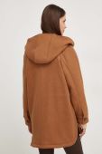 Пальто з вовною Answear Lab колір коричневий перехідний oversize (3682036)