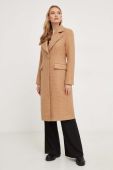 Пальто з вовною Answear Lab колір коричневий перехідний (3674578)