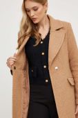 Пальто з вовною Answear Lab колір коричневий перехідний (3674578)