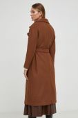 Пальто з вовною Answear Lab колір коричневий перехідний (3645828)