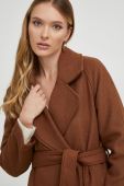 Пальто з вовною Answear Lab колір коричневий перехідний (3645828)