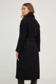Пальто з вовною Answear Lab колір чорний перехідний (3645824)
