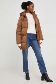 Куртка Answear Lab жіноча колір коричневий зимова (3633827)