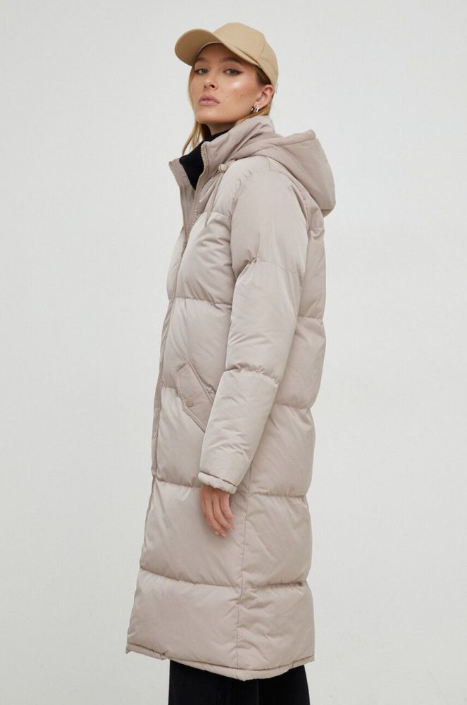 Куртка Answear Lab жіноча колір бежевий зимова (3645840)