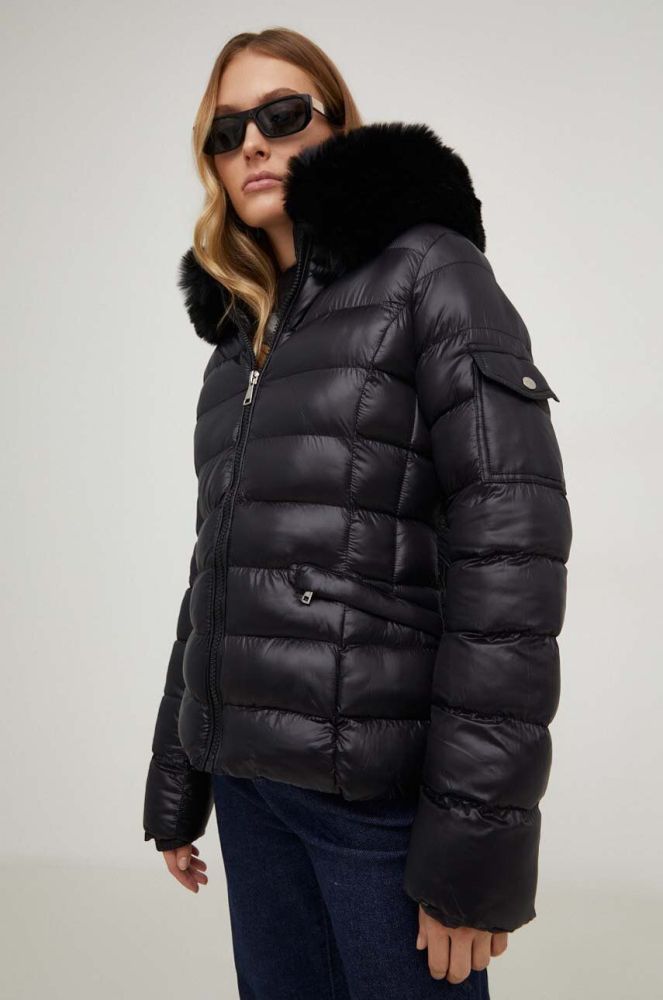 Куртка Answear Lab жіноча колір чорний зимова (3648948)