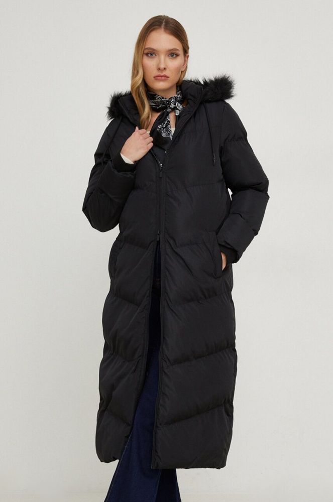 Куртка Answear Lab жіноча колір чорний зимова (3645845)