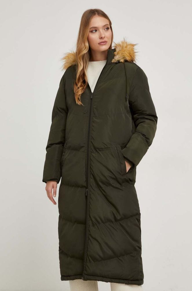 Куртка Answear Lab жіноча колір зелений зимова (3648953)