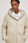 Куртка Answear Lab жіночий колір бежевий зимова