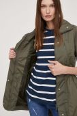 Куртка Answear Lab жіноча колір зелений перехідна (3426725)