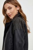 Куртка Answear Lab жіноча колір чорний перехідна (3405329)