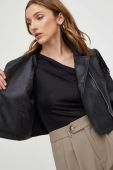 Куртка Answear Lab жіноча колір чорний перехідна (3405329)