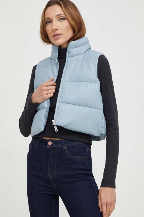 Безрукавка Answear Lab жіночий зимовий колір блакитний (3405278)