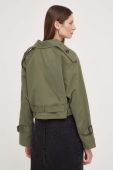 Куртка Answear Lab жіноча колір зелений перехідна (3426739)