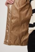 Куртка Answear Lab жіноча колір золотий перехідна (3435438)
