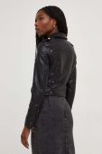 Куртка Answear Lab жіноча колір чорний перехідна (3483351)