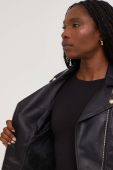 Куртка Answear Lab жіноча колір чорний перехідна (3483351)
