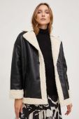 Куртка Answear Lab жіноча колір чорний перехідна (3548384)