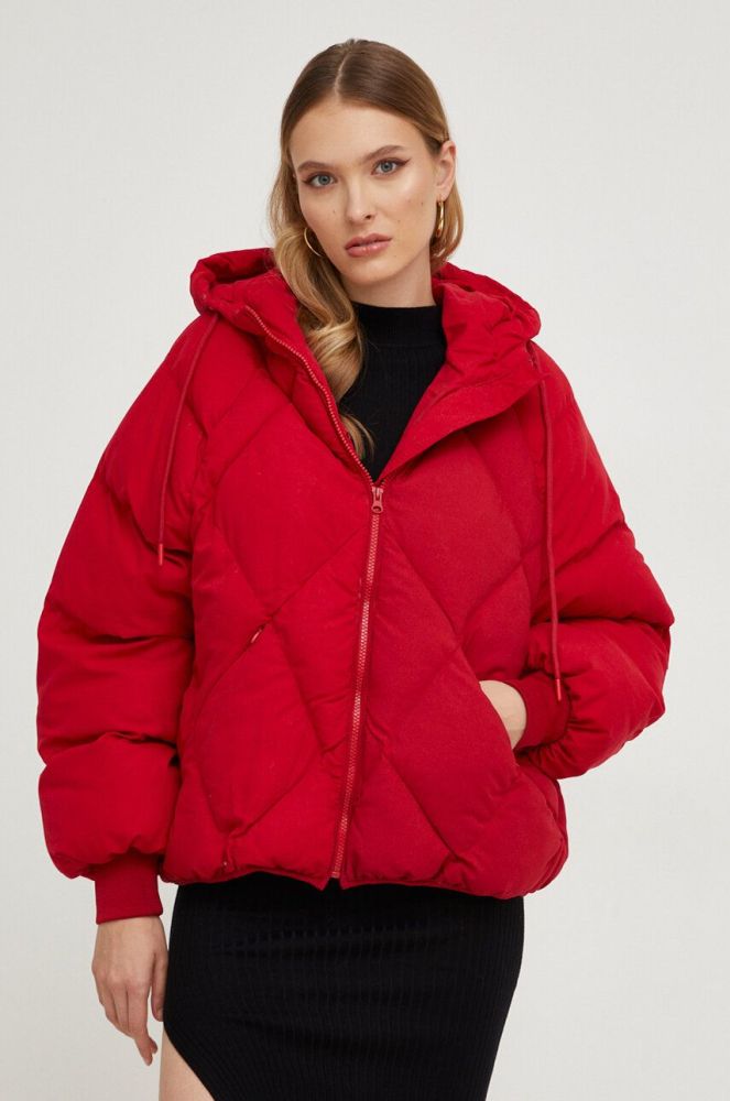 Куртка Answear Lab жіноча колір червоний зимова (3645863)