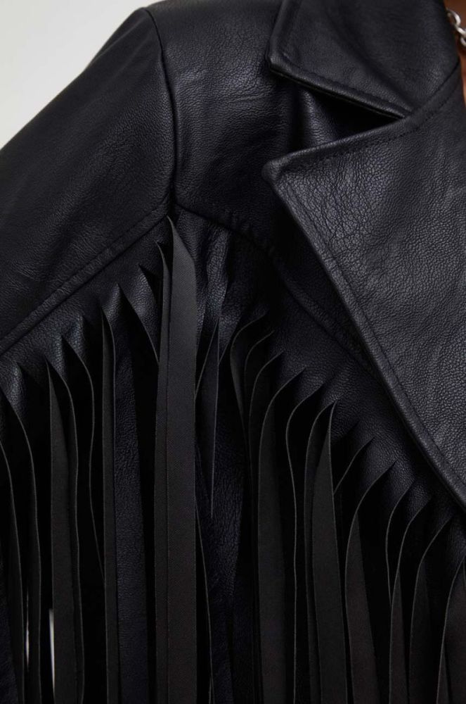 Куртка Answear Lab X Лімітована колекція NO SHAME жіноча колір чорний перехідна (3535215) фото 6