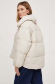 Пухова куртка Answear Lab жіноча колір бежевий зимова (3551830)