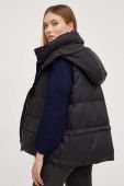 Пухова безрукавка Answear Lab жіночий колір чорний зимовий