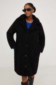 Пальто Answear Lab жіночий колір чорний перехідна