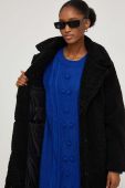 Пальто Answear Lab жіночий колір чорний перехідна