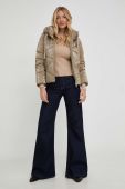 Куртка Answear Lab жіноча колір бежевий зимова (3589185)