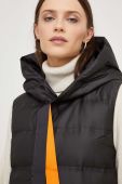 Пухова безрукавка Answear Lab жіночий колір чорний перехідний