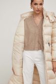 Куртка Answear Lab жіноча колір бежевий зимова (3615508)