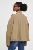Куртка Answear Lab жіноча колір зелений перехідна oversize (3630824)