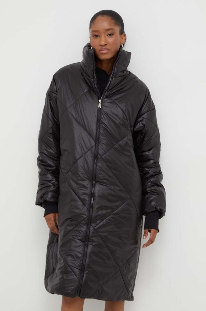Куртка Answear Lab жіноча колір чорний зимова oversize (3648981)