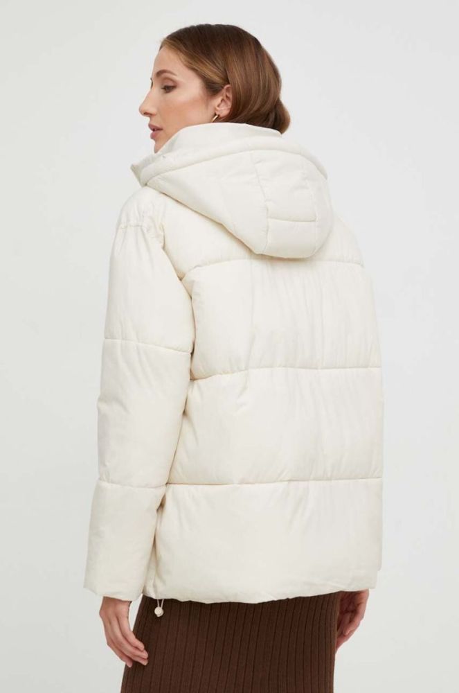 Куртка Lab жіноча колір бежевий зимова oversize (3615598) фото 3