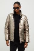 Двостороння куртка Answear Lab жіноча колір золотий зимова
