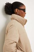 Куртка Answear Lab жіноча колір бежевий зимова oversize (3692107)
